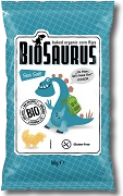 Kukoricás snack, tengeri sós ”BioSaurus Junior” 